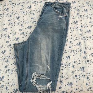 american eagle ripped jeans